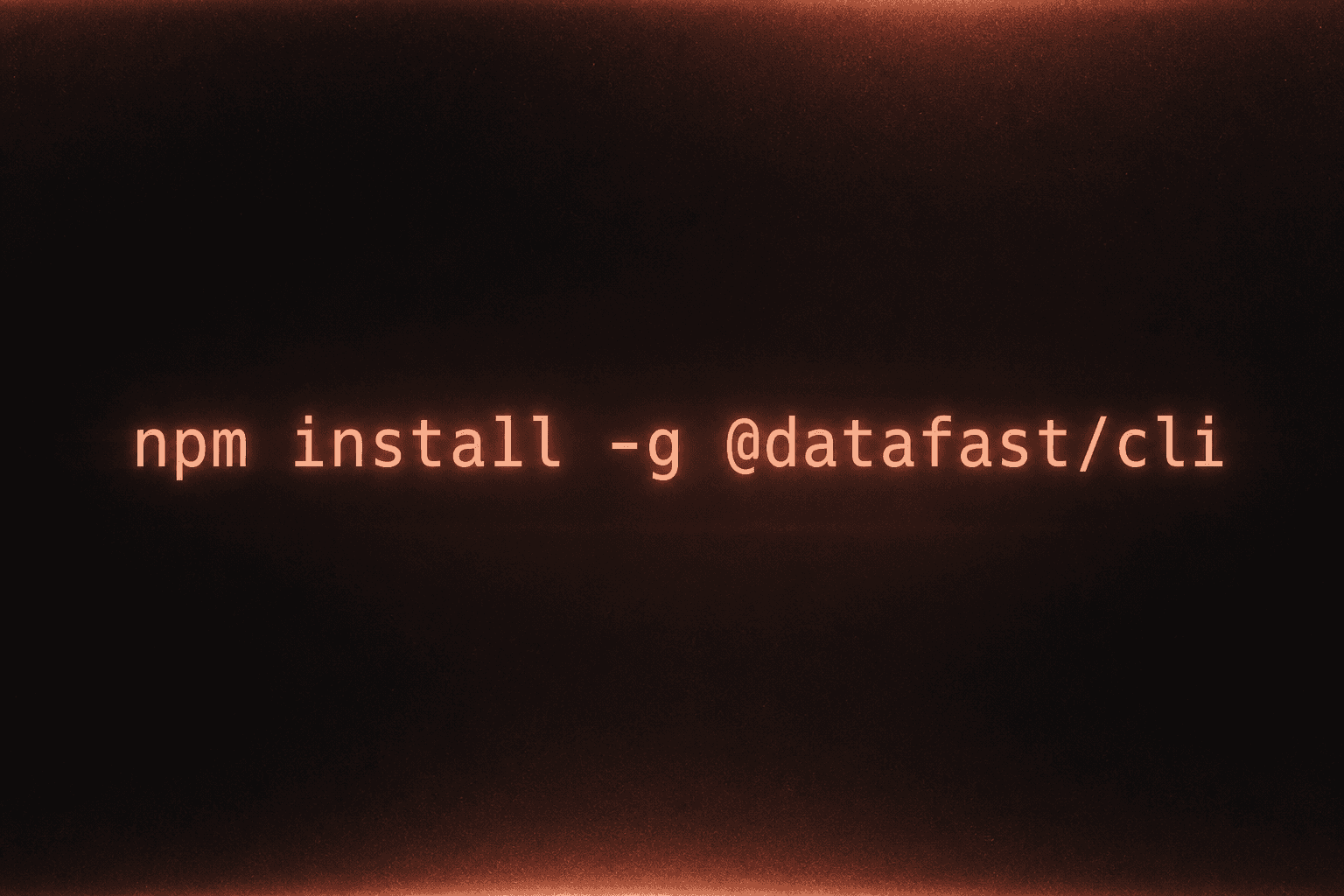 DataFast CLI