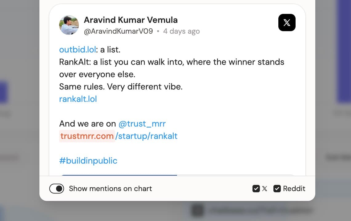 Social mentions and notes for your AI agent