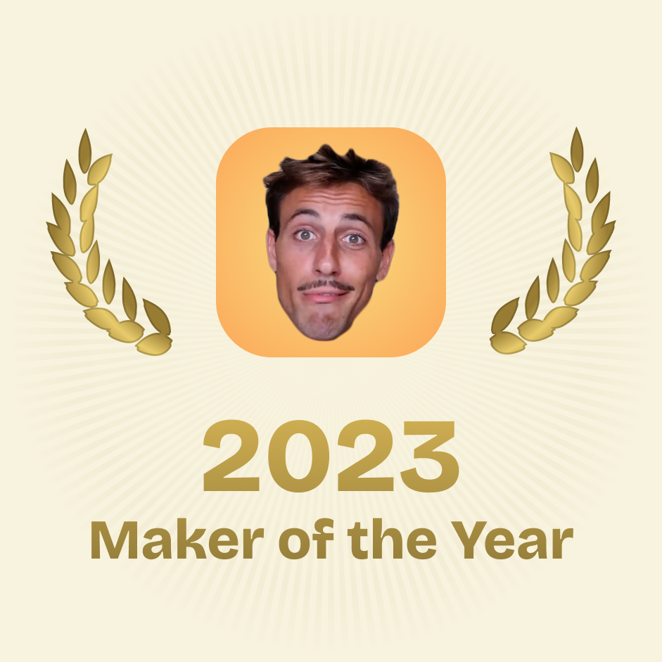 Marc Lou — Product Hunt Maker of the Year 2023