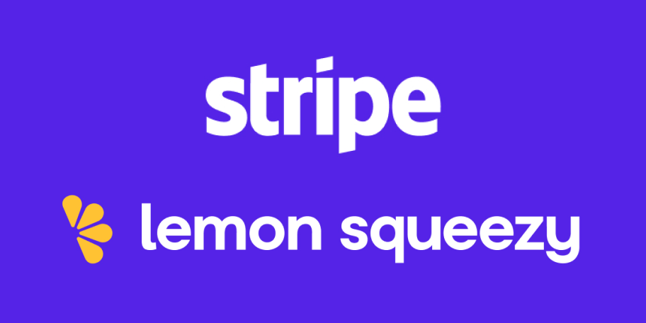 Stripe and LemonSqueezy logo