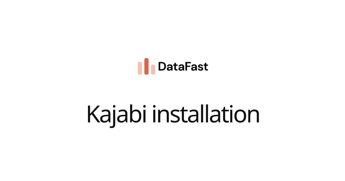 Kajabi installation | DataFast Documentation